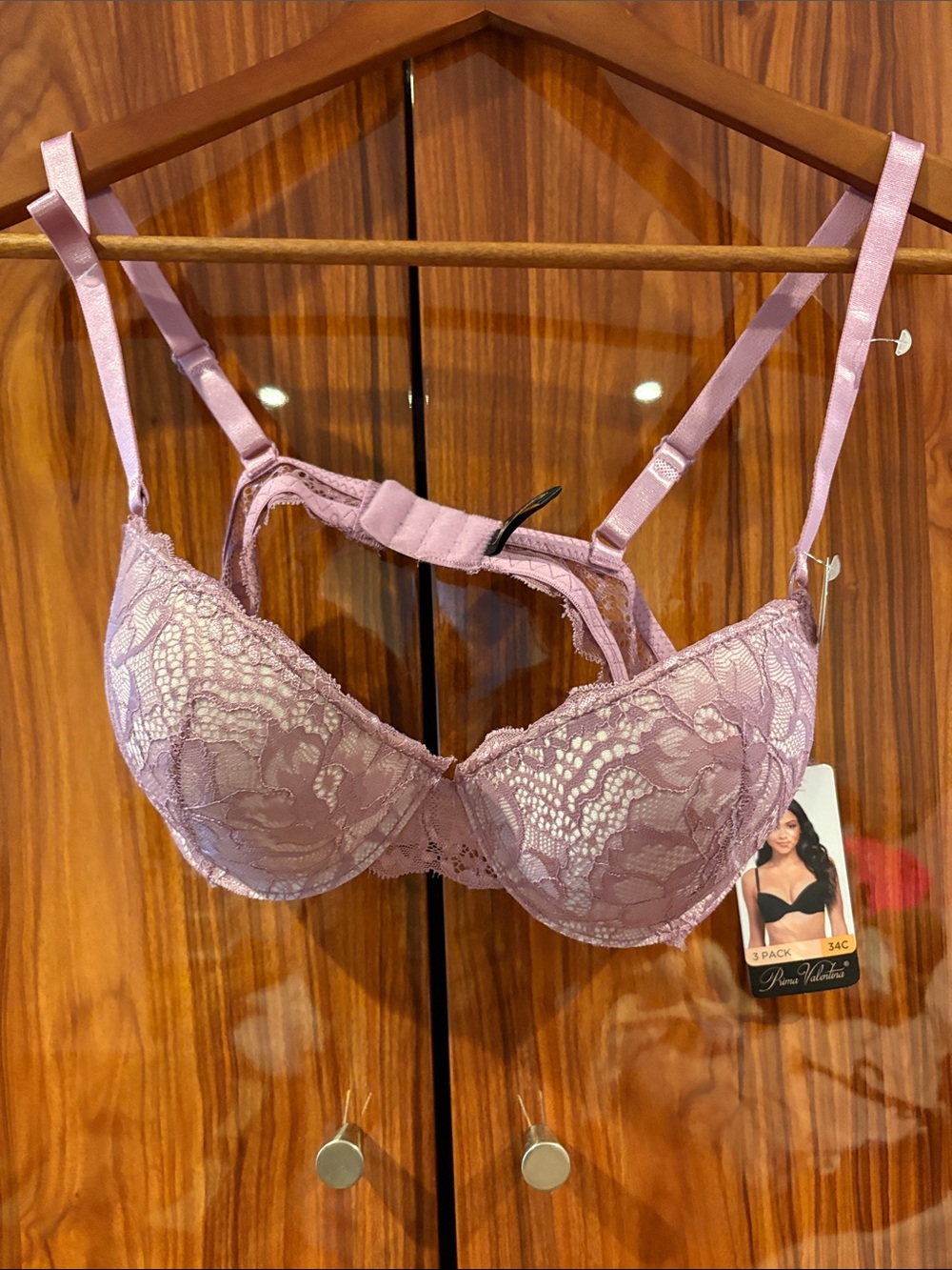 Valentina Lavender Lace Underwire Bra